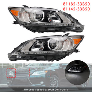 Left+Right Hid Xenon Headlight 81185-33B50 For Lexus Es350 Es300H 2013-2015