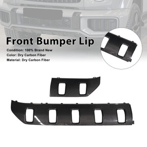 Dry Carbon Front Bumper Lip Chin Spoiler Fit Benz G Class W465 G63 2025-2026