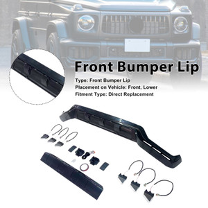 Front Bumper Diffuser Lip Fit Mercedes Benz G-Class W465 G63 2025+ PP