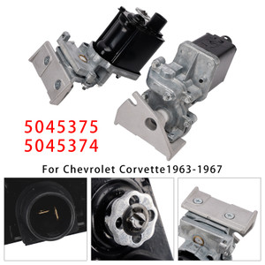 Left+Right Headlight Motor 5045375 5045374 For Chevrolet Corvette 1963-1967