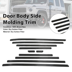 Dry Carbon Door Body Side Molding Trim Fit Benz G Class W464 W465 2019-2026