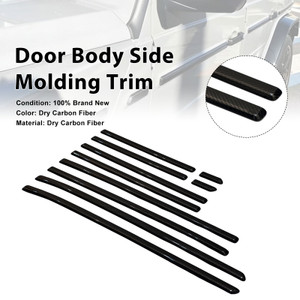 Dry Carbon Door Body Side Molding Trim Fit Benz G Class W464 W465 2019-2026