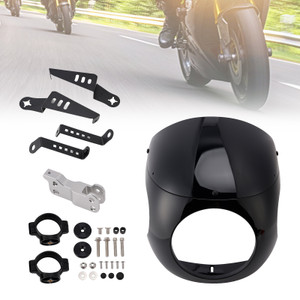 Windshield WindScreen fit for BMW R NINE T 2014-2024 Black+Black