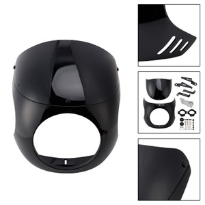 Windshield WindScreen fit for BMW R NINE T 2014-2024 Black+Black