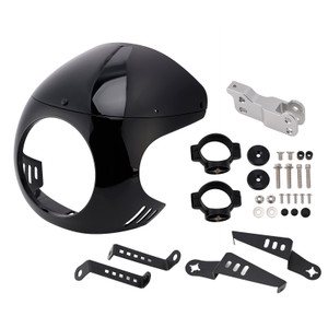 Windshield WindScreen fit for BMW R NINE T 2014-2024 Black+Black