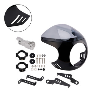 Windshield WindScreen fit for BMW R NINE T 2014-2024 Black+Gray