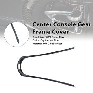 Carbon Fiber Center Console Gear Frame Cover Fit Benz W464 W465 2019-2026