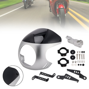 Windshield WindScreen fit for BMW R NINE T 2014-2024 Silver+Black