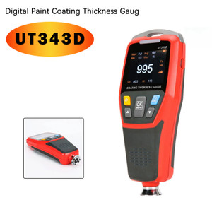 UT343D Digital Paint Coating Thickness Gauge Range 0 to 1250um F/N Probe