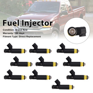 10Pcs Fuel Injector For Ford F-450 Super Duty 6.8L V10 2005-2016 BC3E-CA