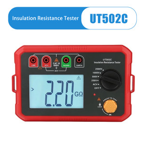 UT502C 2500V Insulation Resistance Meter Ground Tester Megohmmeter Volt