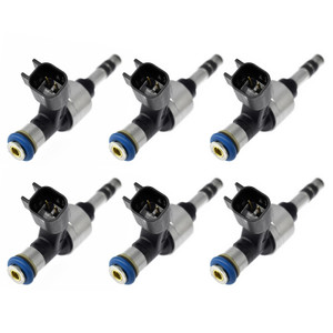 6Pcs Fuel Injector For Cadillac CTS SRX For GMC Terrain 2010-11 12629927