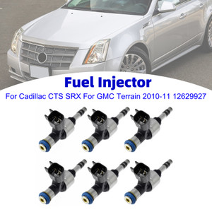 6Pcs Fuel Injector For Cadillac CTS SRX For GMC Terrain 2010-11 12629927