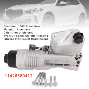 Oil Cooler Oil Filter Housing For BMW F40 F44 F45 F46 F48 F39 Mini One F55 F56
