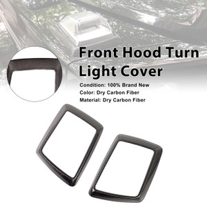 Carbon Fiber Turn Light Cover Trim Fit Mercedes Benz W464 W465 G550 2019-2026