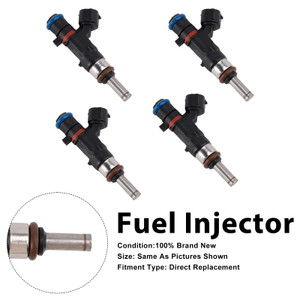 4Pcs Fuel Injector For Mitsubishi Lancer Evolution 2008-2015 1465A174