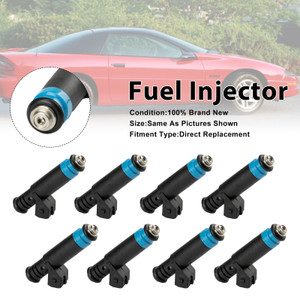 8Pcs Fuel Injector For Chevrolet Camaro 93-02 Corvette 1997-2004 FI114991
