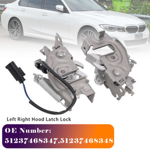 2x Front Hood Latch Lock For BMW F44 G20 G26 G80 F30 F31 F32 G22 G23 F36 G82
