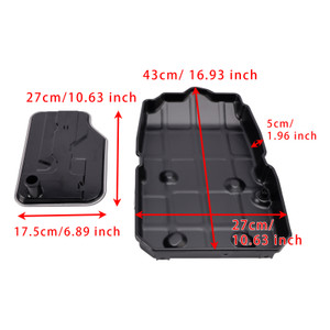 722.9 Transmission Oil Pan W/Gasket£¦Filter Kit For Benz X218 W203 W212 W166