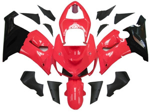 Injection Fairing Kit Bodywork Plastic ABS fit For Kawasaki ZX6R 636 2005-2006