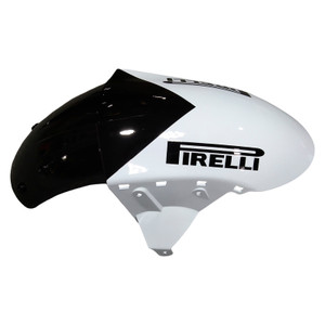 2005-2006 Kawasaki ZX6R 636 Amotopart Fairings White Black Corona Racing Customs Fairing