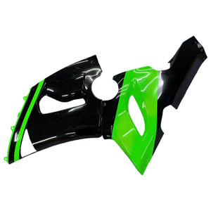 2005-2006 Kawasaki ZX6R 636 Amotopart Fairings Green Black Kawasaki Racing Customs Fairing