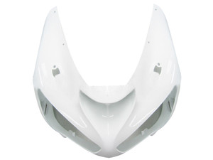 Fairings Kawasaki ZX6R 636 White ZX6R Ninja Racing  (2005-2006)
