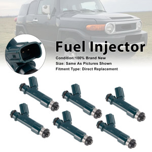 6Pcs Fuel Injector For Toyota 4Runner 2003-09 Tacoma 2005-2015 23250-0P030