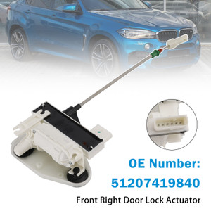 Front Right Door Lock Actuator 51207419840 For F15 F16 X5 2014-2017 X6 2018