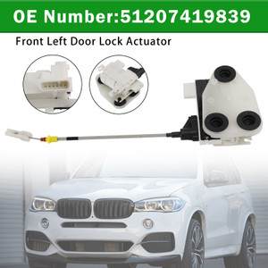 Front Left Door Lock Actuator 51207419839 For F15 F16 X5 2014-2017 X6 2018