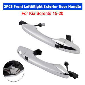 2PCS Front Left&Right Exterior Door Handle For Kia Sorento 2015-2020
