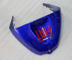 Fairings Kawasaki ZX6R ZX636 Blue White FIAT Racing  (2005-2006)