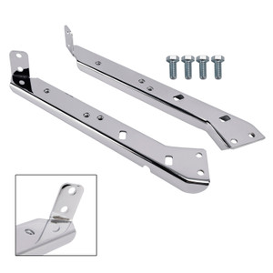 Saddlebag Rail Support Bracket 90718-79C Chrome For Touring Road Glide Flt 85-08