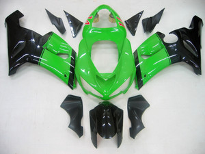 Injection Fairing Kit Bodywork Plastic ABS fit For Kawasaki ZX6R 636 2005-2006