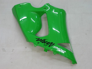 Fairings Kawasaki ZX6R 636 Green Black Ninja  Racing  (2005-2006)