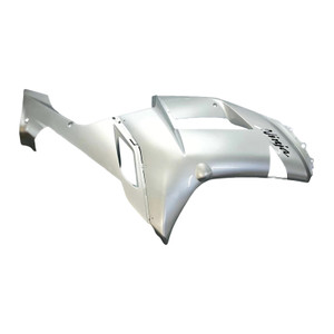 Fairings Kawasaki ZX6R ZX636 Silver Ninja Racing  (2007-2008)