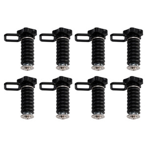 8X Tie Down Anchors Flexible Loop Lock & Ride For Polaris Rzr Sportsman 13-25