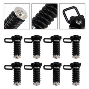 8X Tie Down Anchors Flexible Loop Lock & Ride For Polaris Rzr Sportsman 13-25