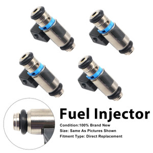 4Pcs Fuel Injector For Fiat Coupe 175 1996-2000 Stilo 192 2001-2008 iwp006