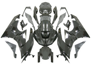 2009-2012 Fairings Kawasaki ZX6R ZX636 All Black Ninja Racing