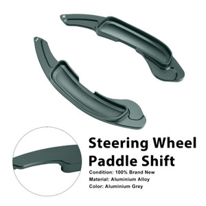 Steering Wheel Paddle Shifter For Mazda 6 Atenza 2009-15 Aluminium Grey