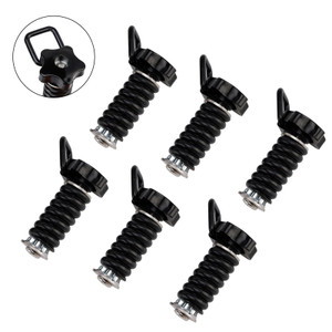 6X Tie Down Anchors Flexible Loop Lock & Ride For Polaris Rzr Sportsman 13-25