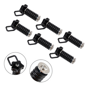 6X Tie Down Anchors Flexible Loop Lock & Ride For Polaris Rzr Sportsman 13-25