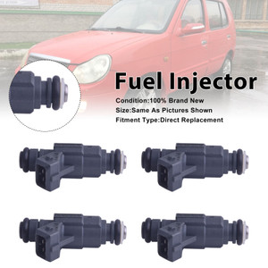4Pcs Fuel Injector For Chana Pickup 2007 For Chery QQ 2003 0280155964