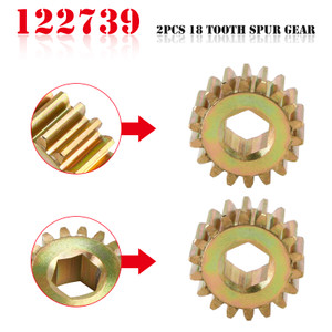 2PCS 122739 18 Tooth Spur Gear 12 DP/14.5 PA for Lippert RV Slide Out