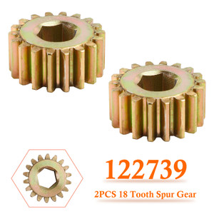 2PCS 122739 18 Tooth Spur Gear 12 DP/14.5 PA for Lippert RV Slide Out