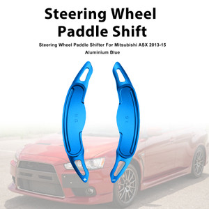Steering Wheel Paddle Shifter For Mitsubishi ASX 2013-15 Aluminium Blue