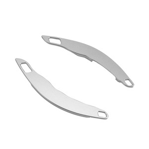 Steering Wheel Paddle Shifter For Mitsubishi ASX 2013-15 Aluminium Silver
