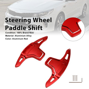 Steering Wheel Paddle Shifter For Kia K5 2016-2019 Aluminium Red
