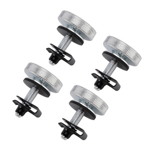 4X Saddlebag Safety Bolt Kit Anti-Theft Bolt For Road King Street Road Glide